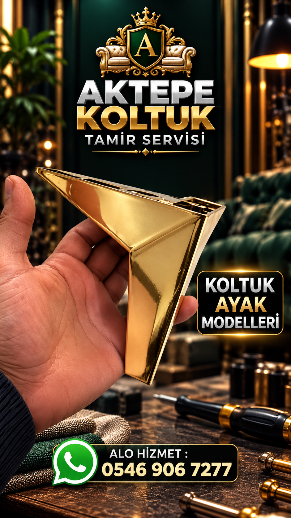 Koltuk ayak modeli 05