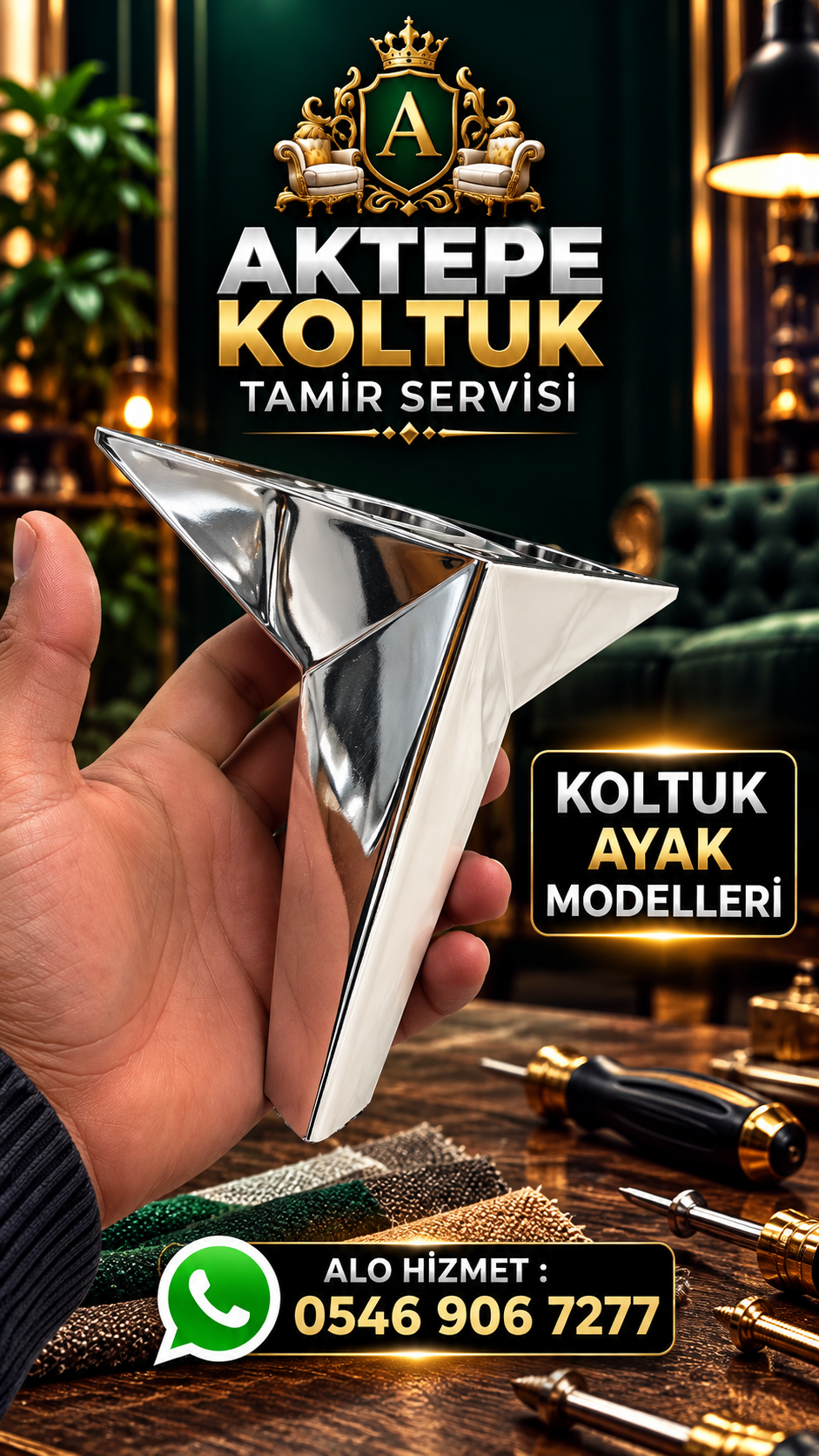 Koltuk ayak modeli 06