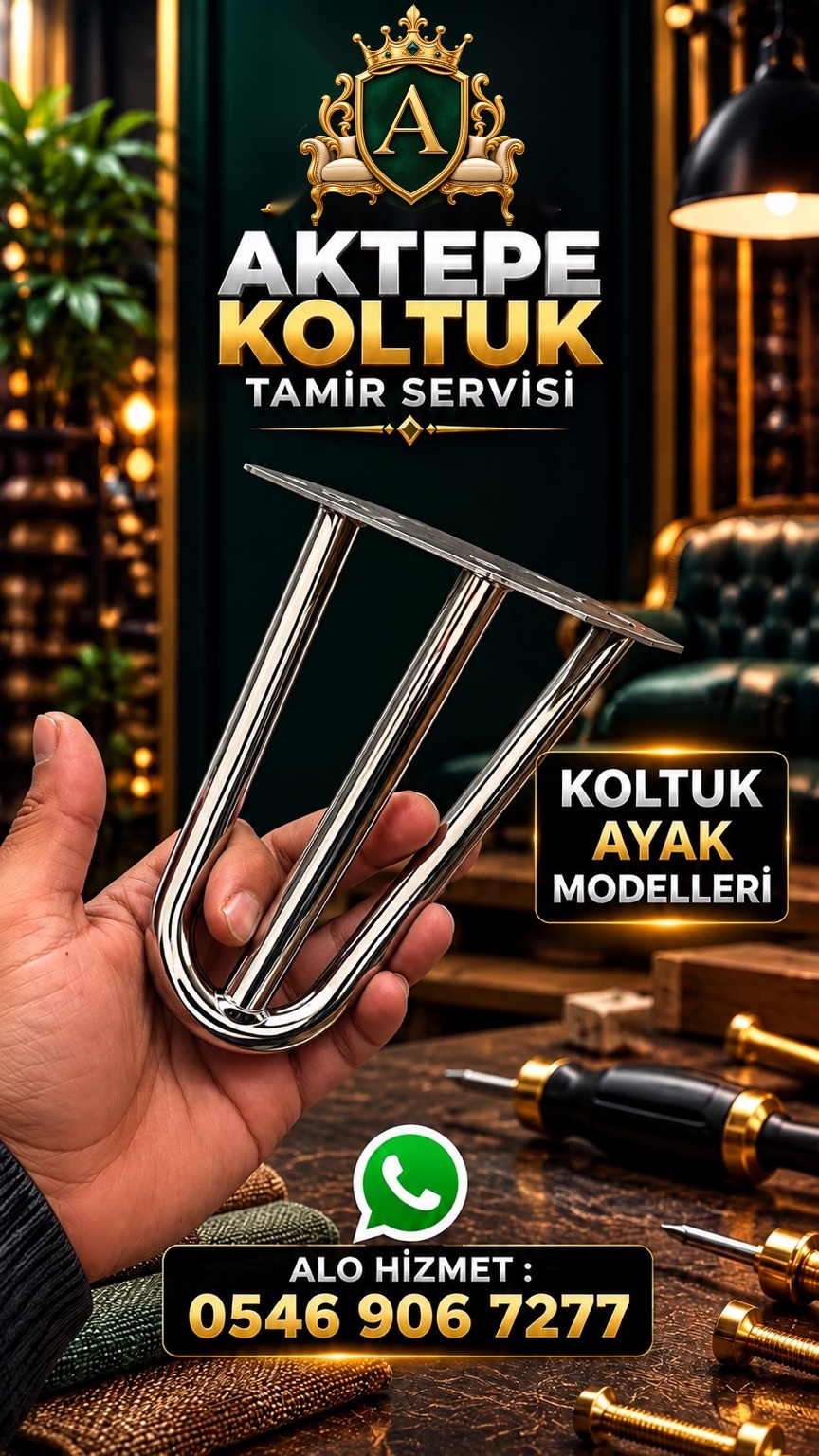 Koltuk ayak modeli 08