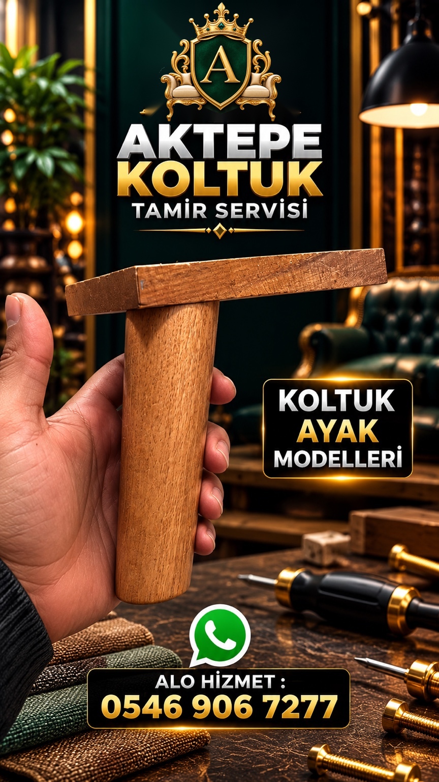 Koltuk ayak modeli 09